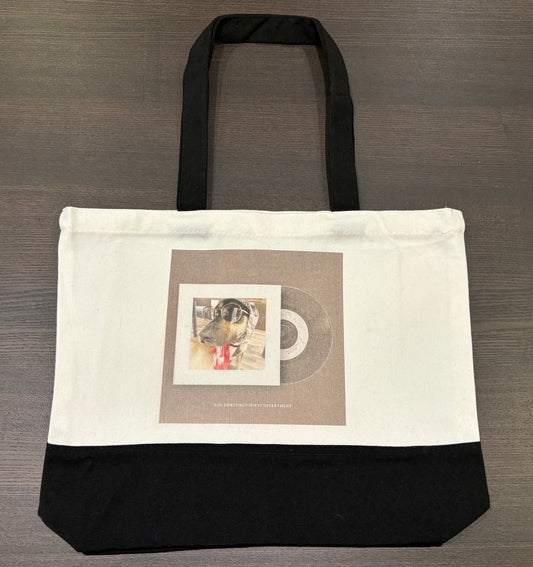 オリジナル 白×黒 バイカラートートM